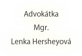 Advokátka Brno, Praha Lenka Hersheyová Lenka Hersheyová